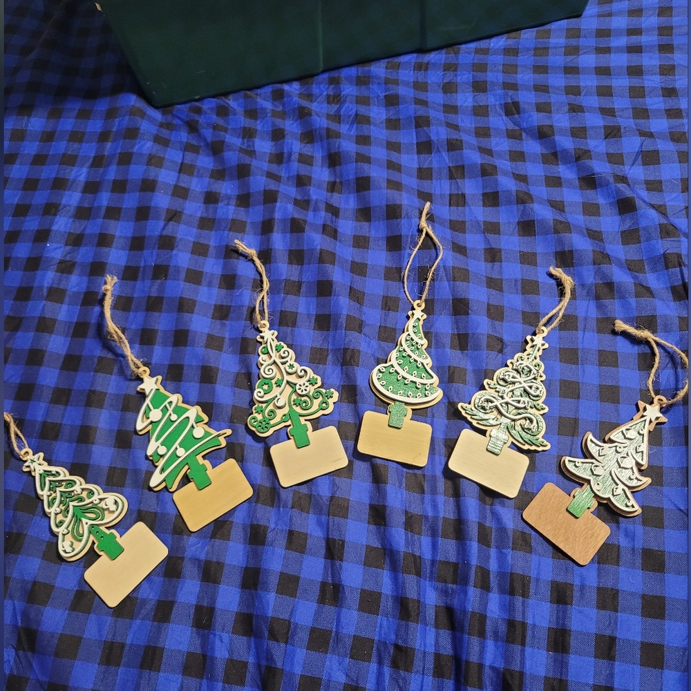 Custom Family Christmas Tree Ornament